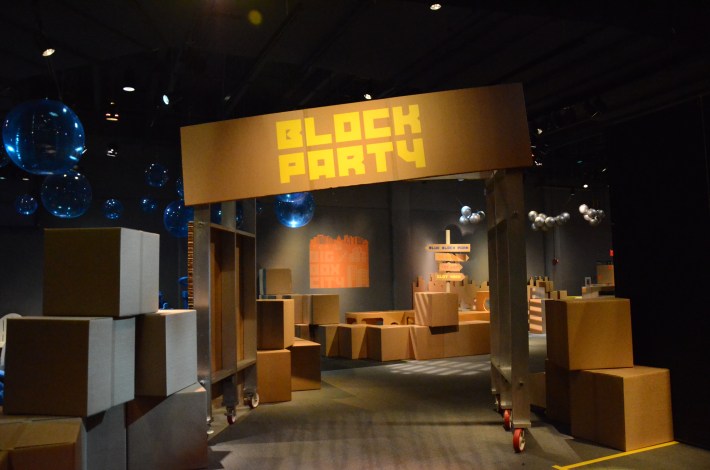 block party entrance